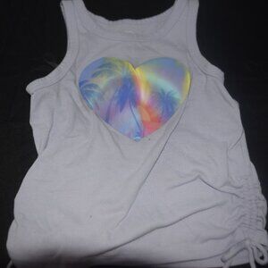 Lavender Sunrise Wonder Nation Embellished Graphic Tank XS (4-5)